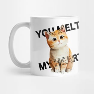 Cat T-shirt Mug